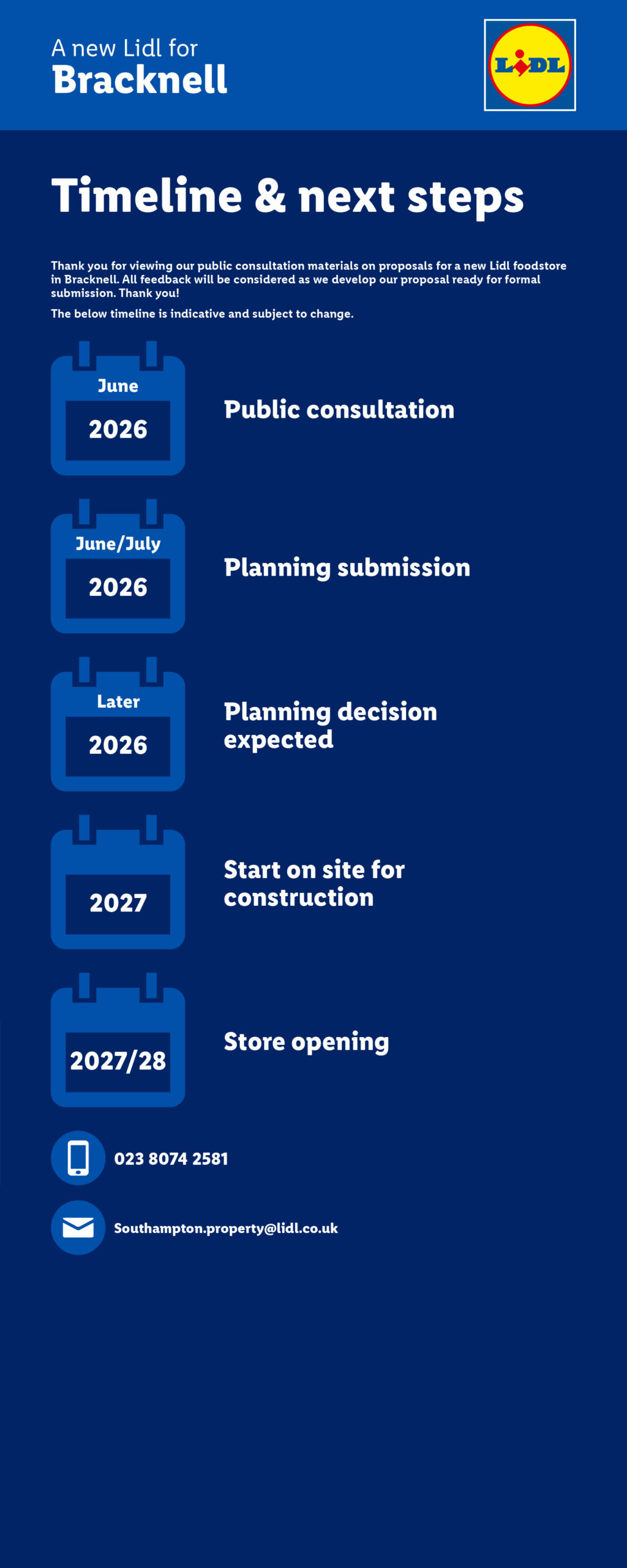 timeline banner